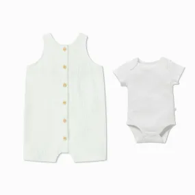 Muslin Summer Romper & Bodysuit Outfit