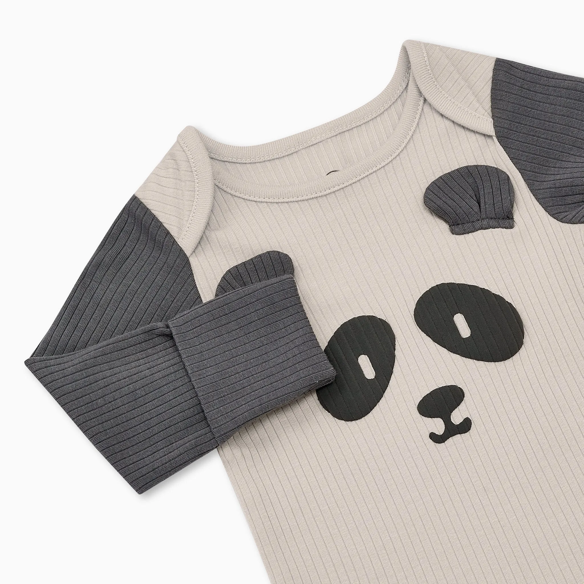 Panda Long Sleeve Bodysuit