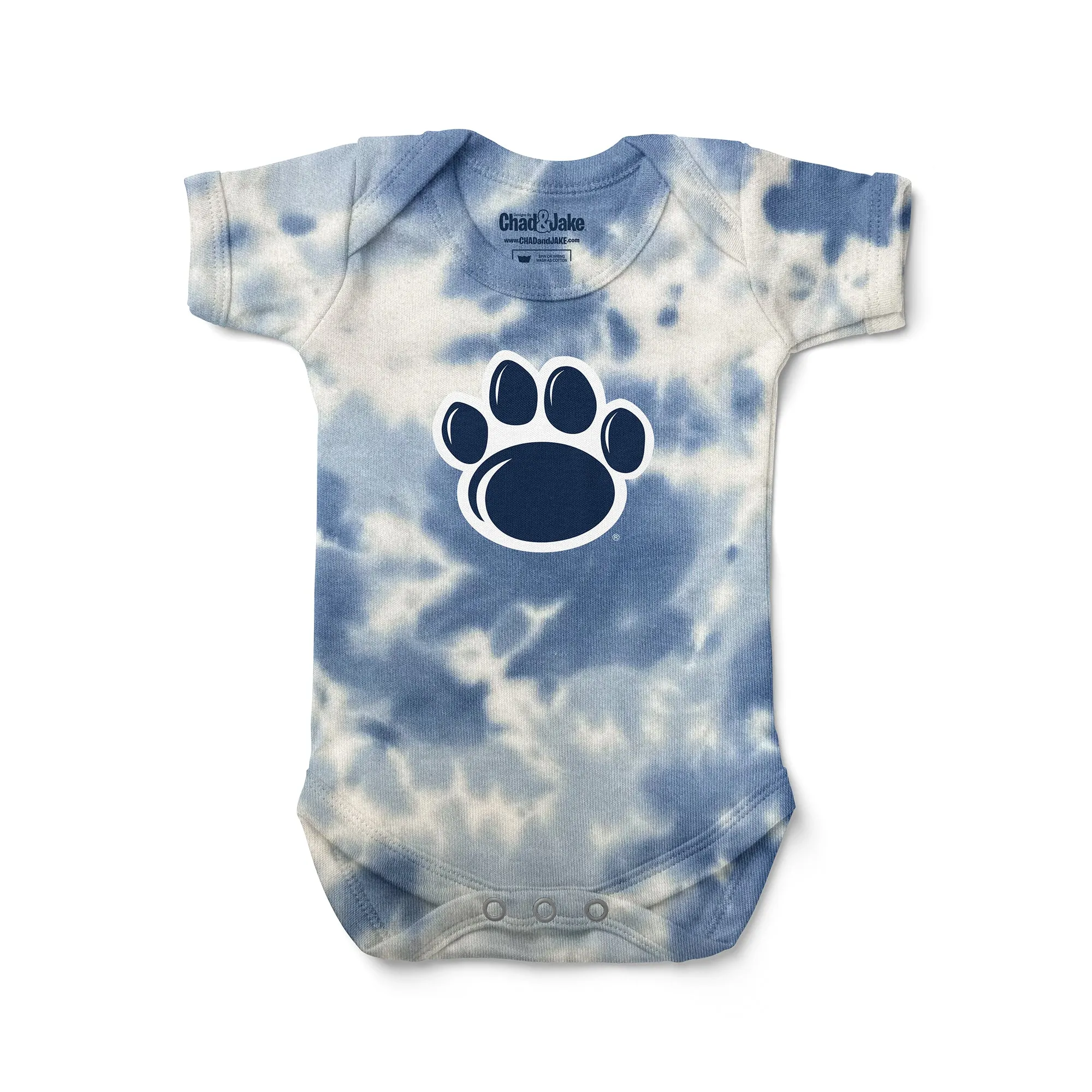 Penn State Nittany Lions Paw Tie Dye Bodysuit