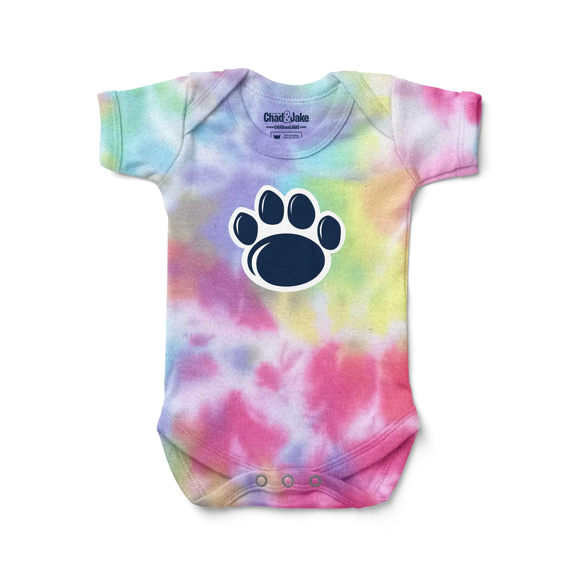 Penn State Nittany Lions Paw Tie Dye Bodysuit