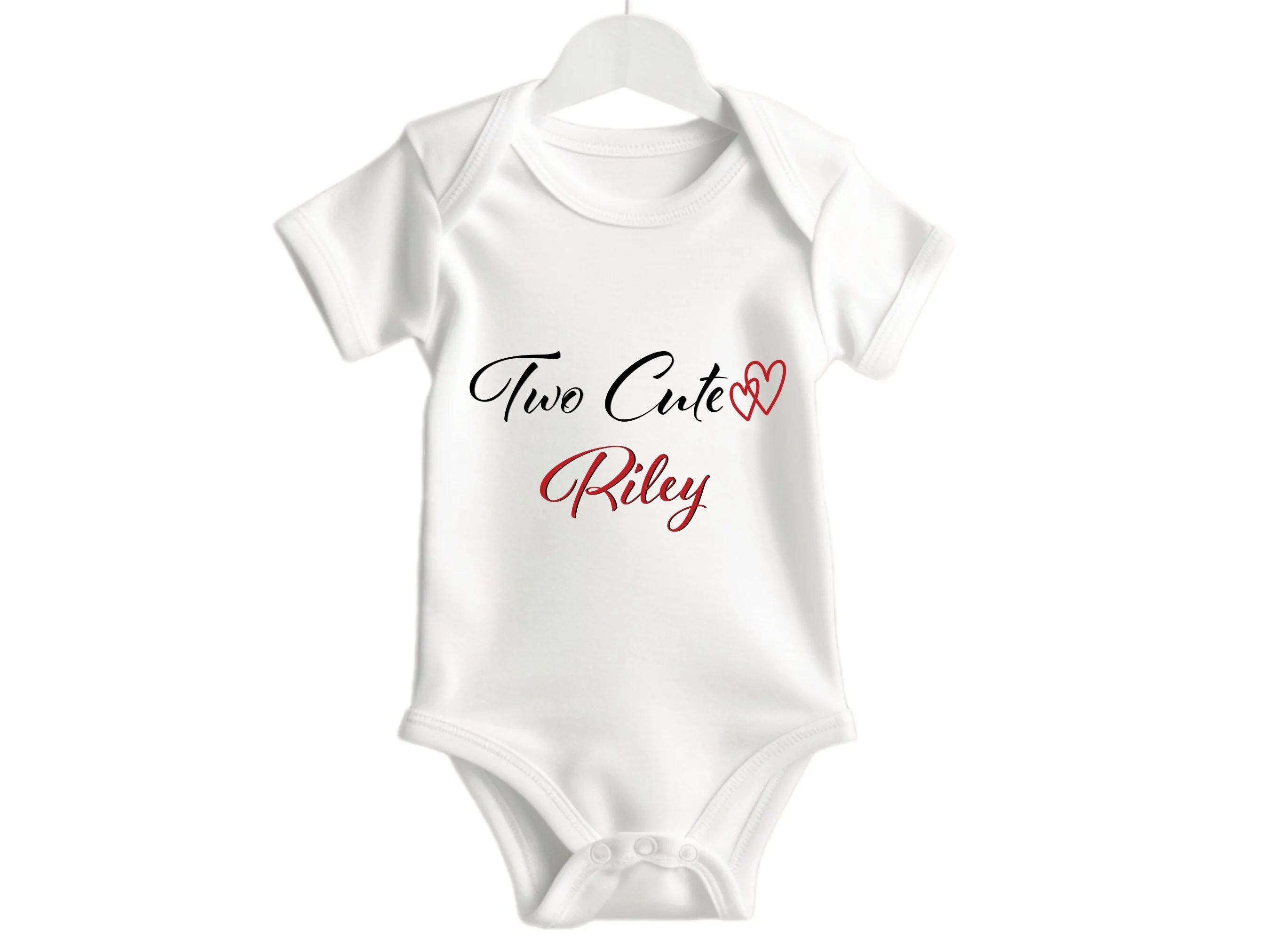 Personalized baby Name Birthday Bodysuit Gift Set for Baby Girls