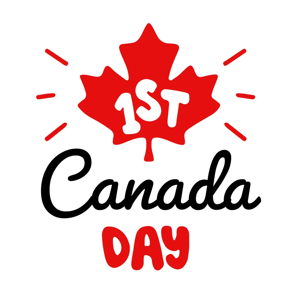 [Personalized] Endanzoo Organic Baby Bodysuit - First Canada Day