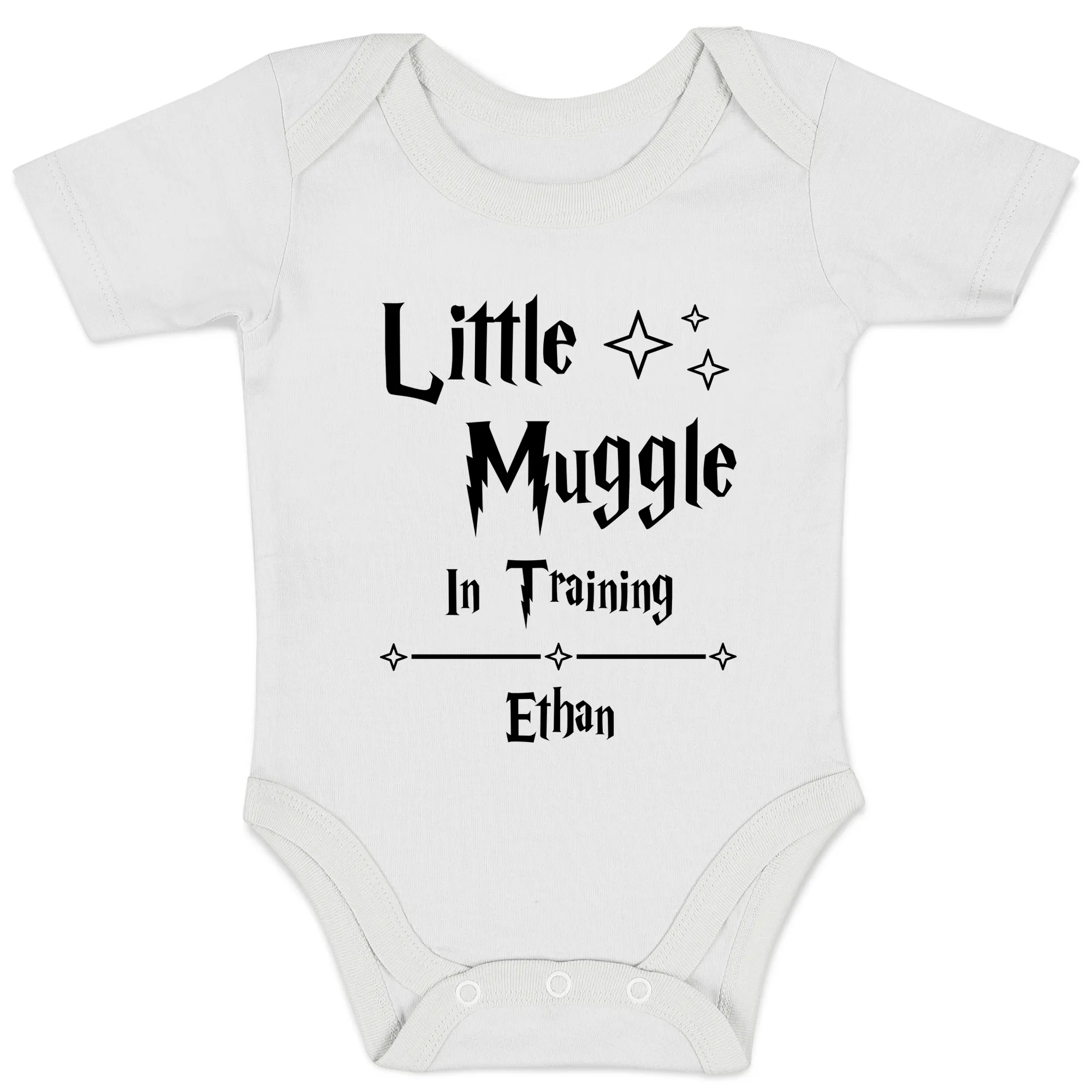 [Personalized] Endanzoo Organic Baby Bodysuit - Little Muggle in Training