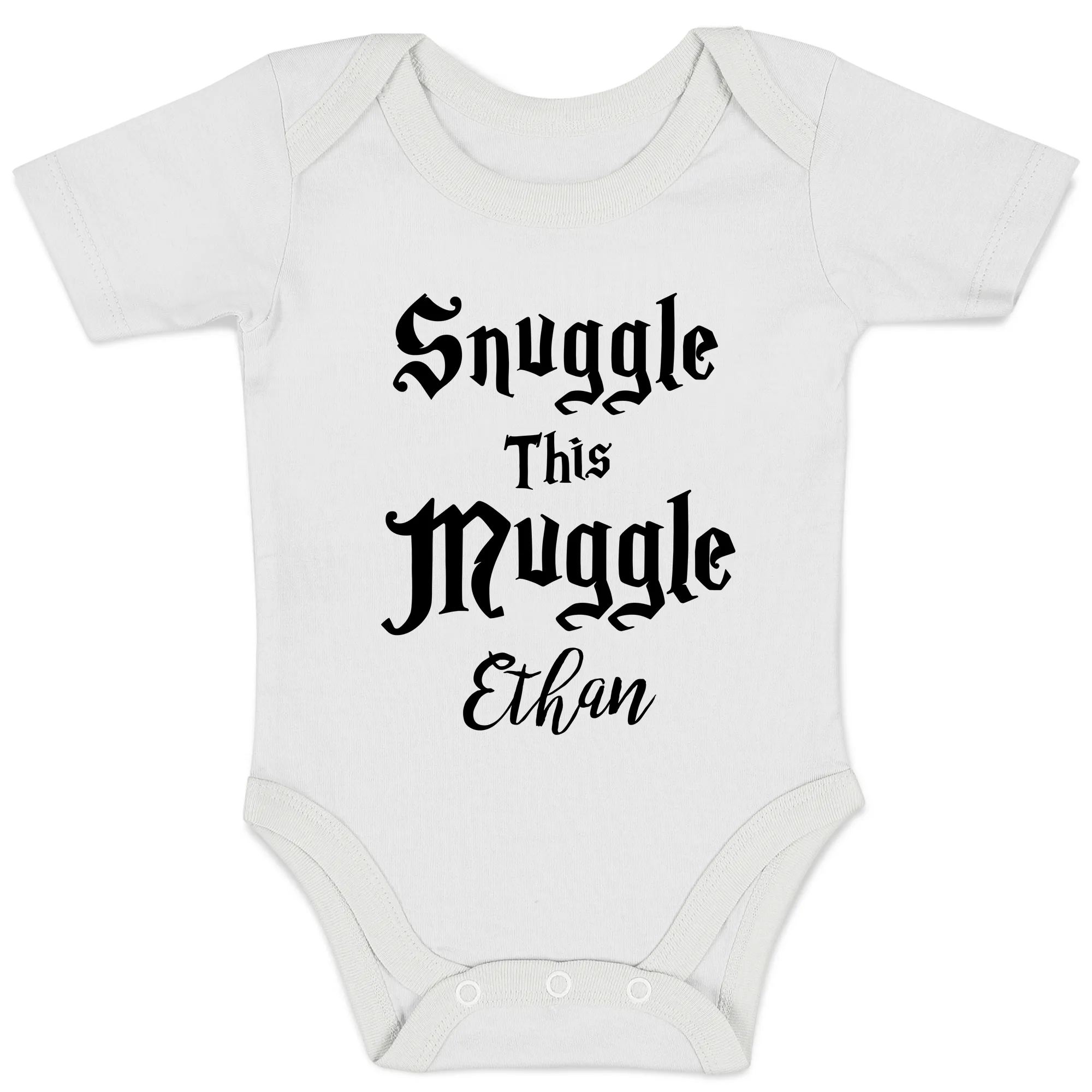 [Personalized] Endanzoo Organic Baby Bodysuit - Snuggle Muggle