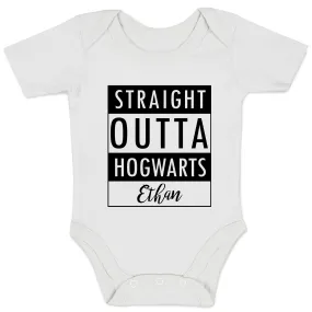 [Personalized] Endanzoo Organic Baby Bodysuit - Straight Outta Hogwarts