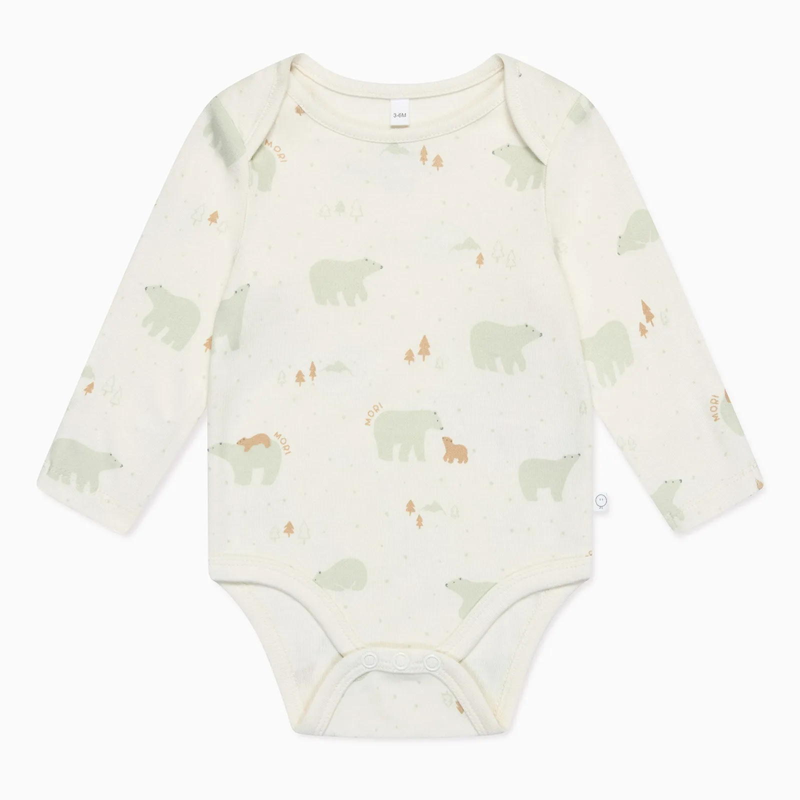 Polar Bear Long Sleeve Bodysuit