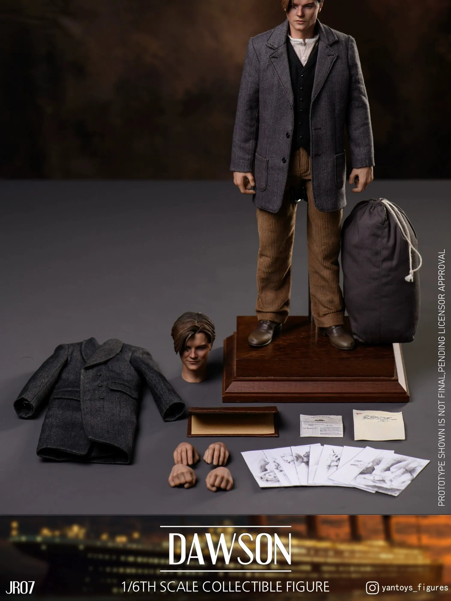 Pre-order 1/6 YANTOYS JR07 Dawson Action Figure