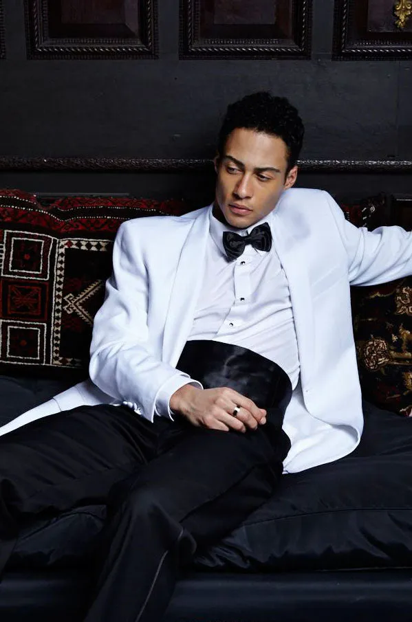 "Hamilton" White Dinner Jacket (Separates)