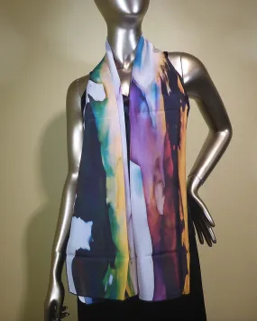 Rain or Shine Silk Scarf