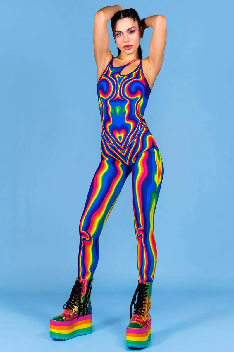 Rainbow Hypnosis Jumpsuit