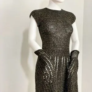 Rare Jean Paul Gaultier Crochet Maxi Dress
