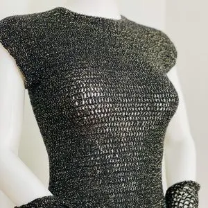 Rare Jean Paul Gaultier Crochet Maxi Dress