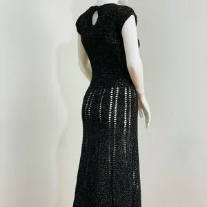 Rare Jean Paul Gaultier Crochet Maxi Dress