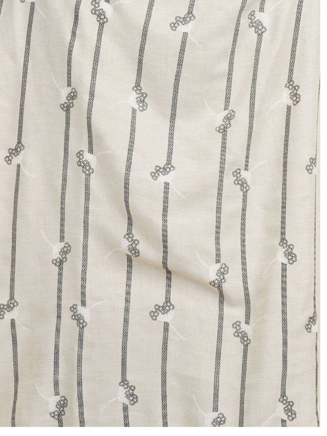 Rayon Stripped  Nursing Scarf