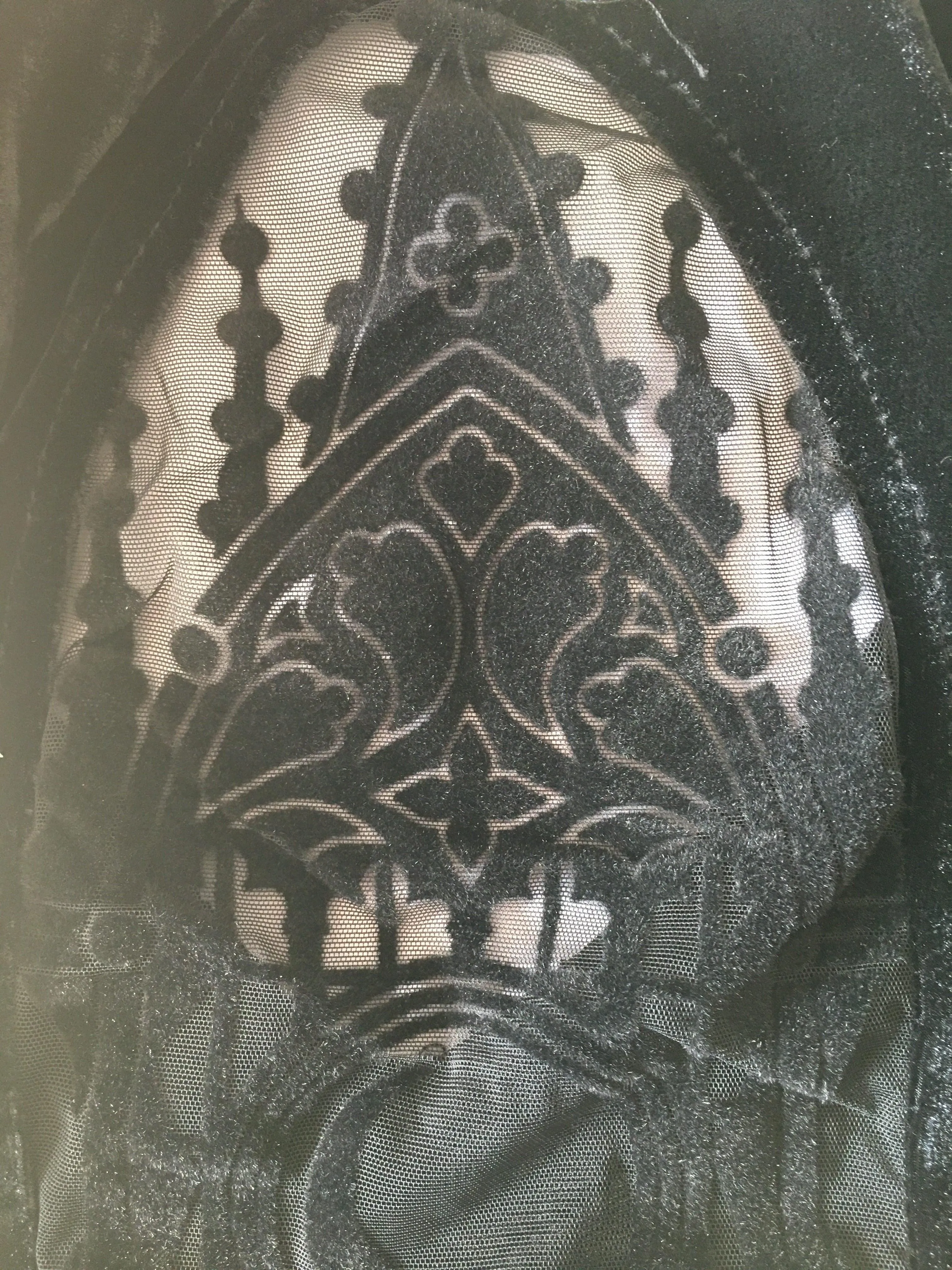 Restyle - Cathedralis Bodysuit - Cathedral pattern on the back