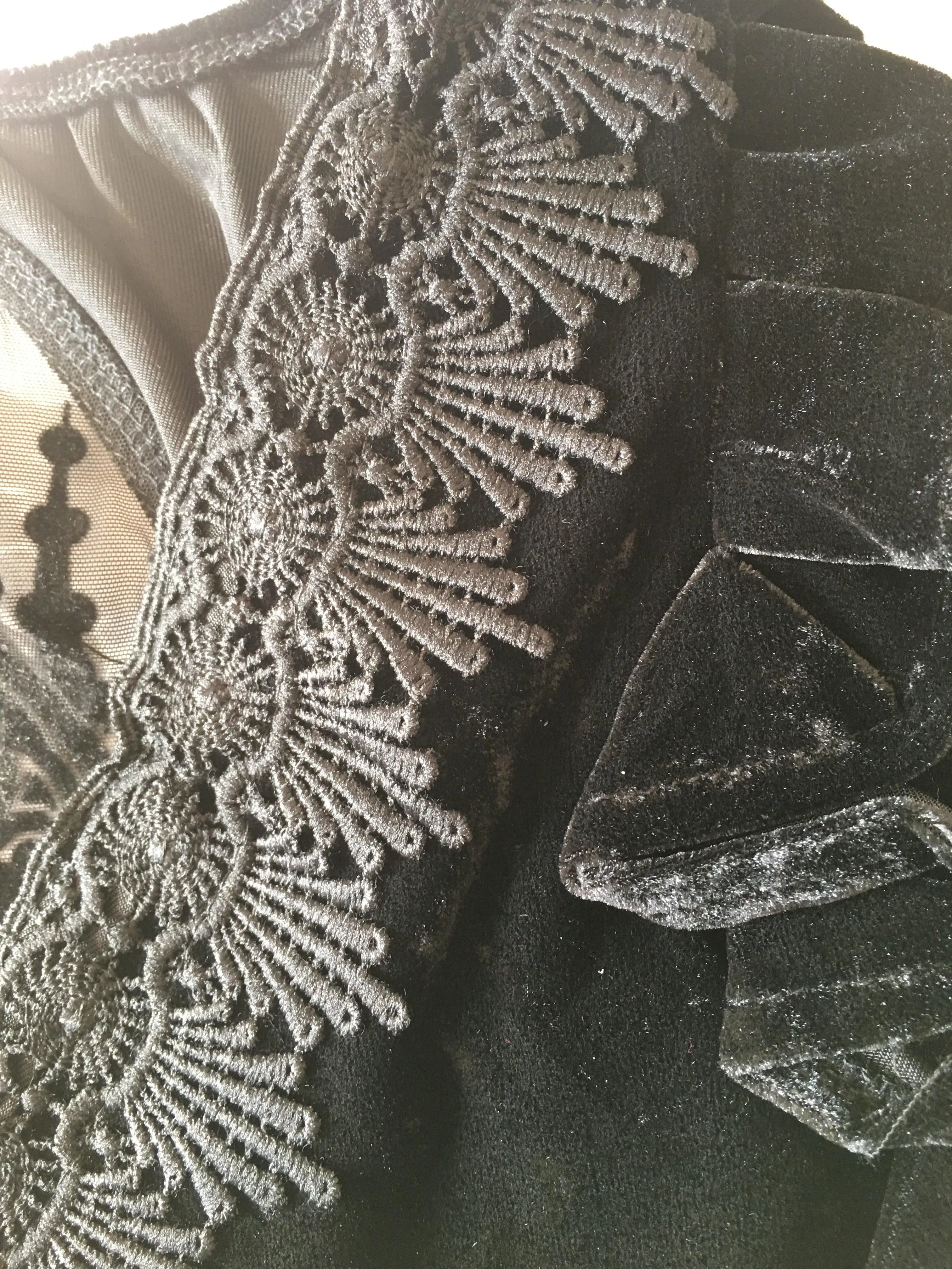 Restyle - Cathedralis Bodysuit - Cathedral pattern on the back