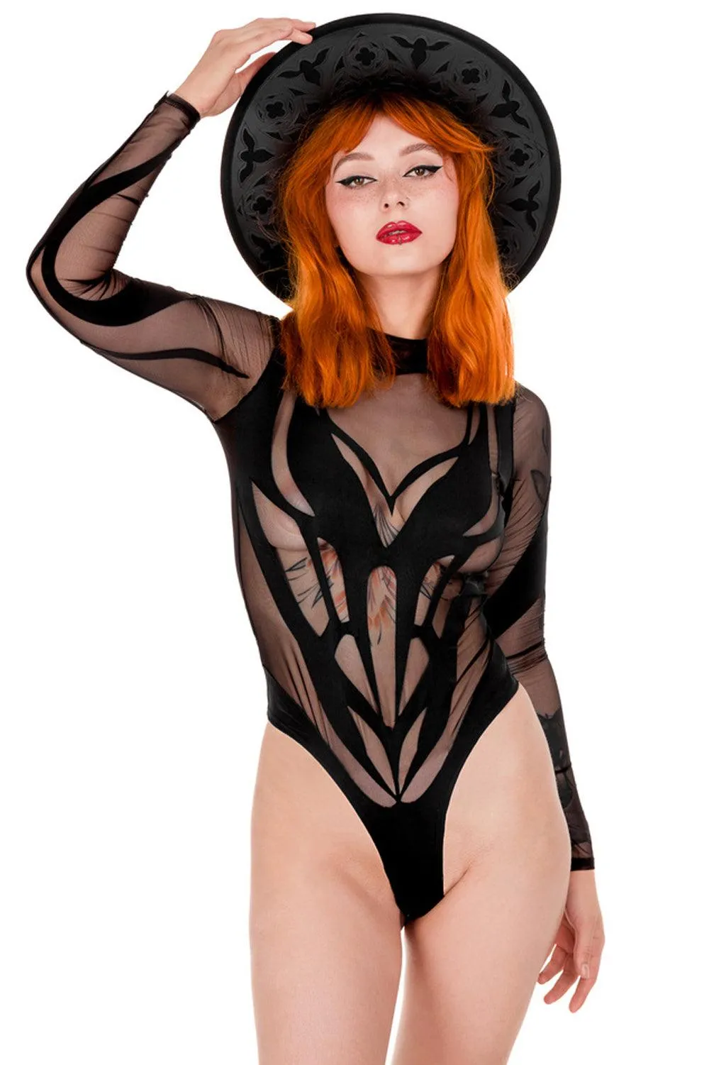 Restyle - Phoenix - mesh bodysuit