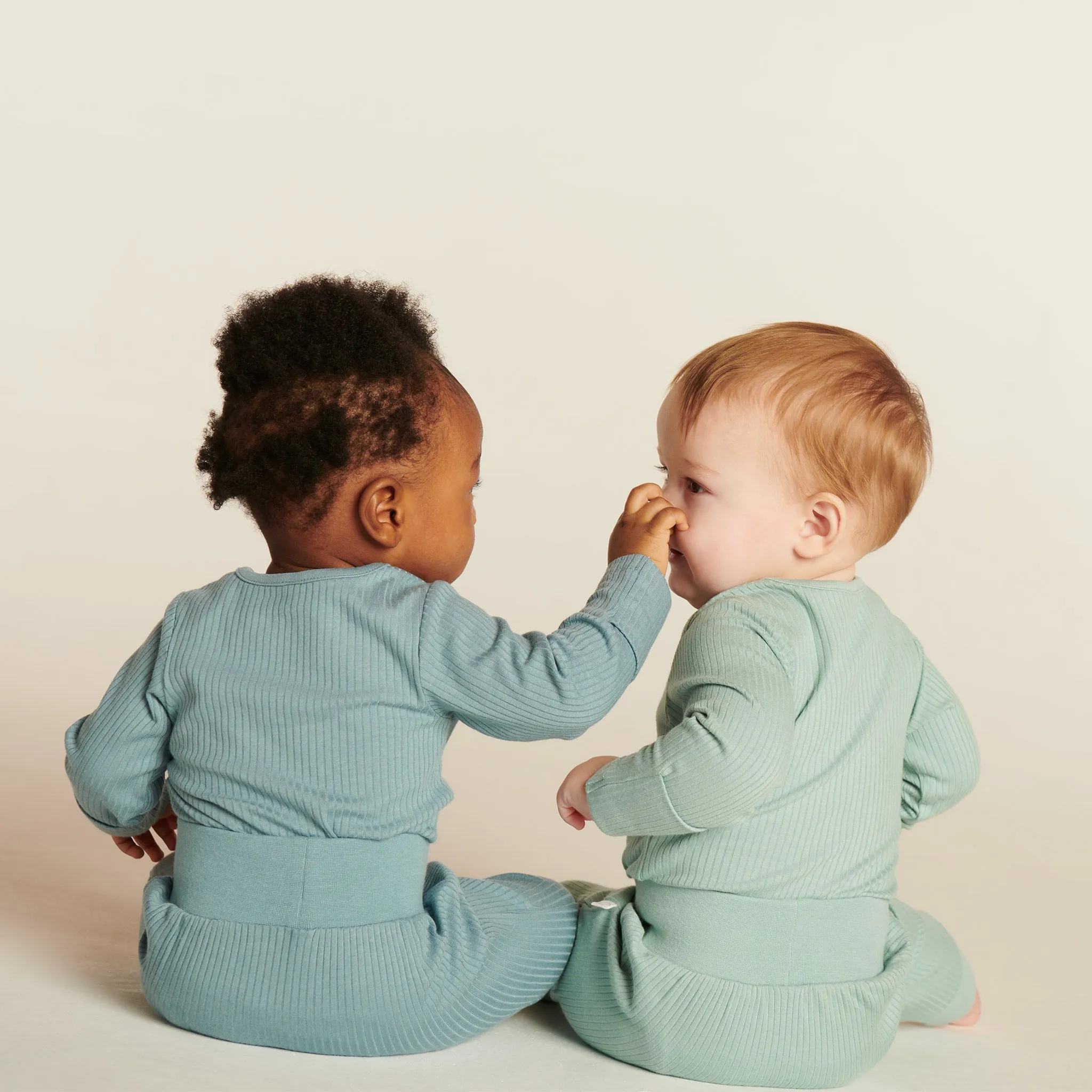 Ribbed Long Sleeve Bodysuit 2 Pack