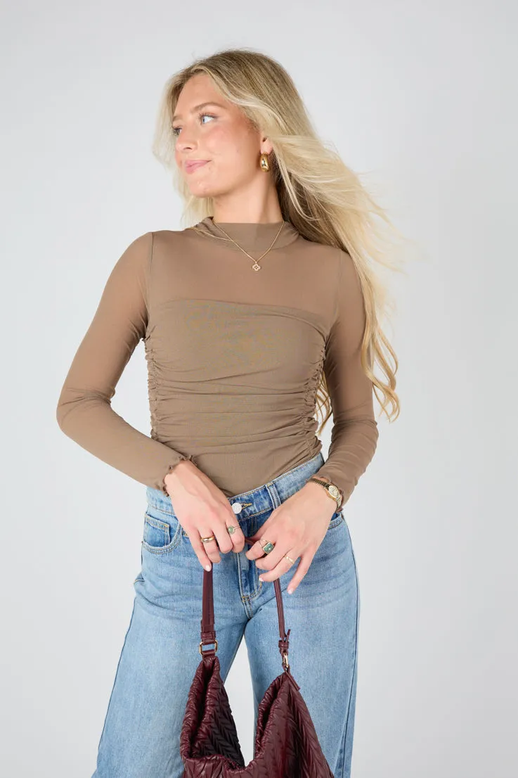 Sandy Sheer Bodysuit