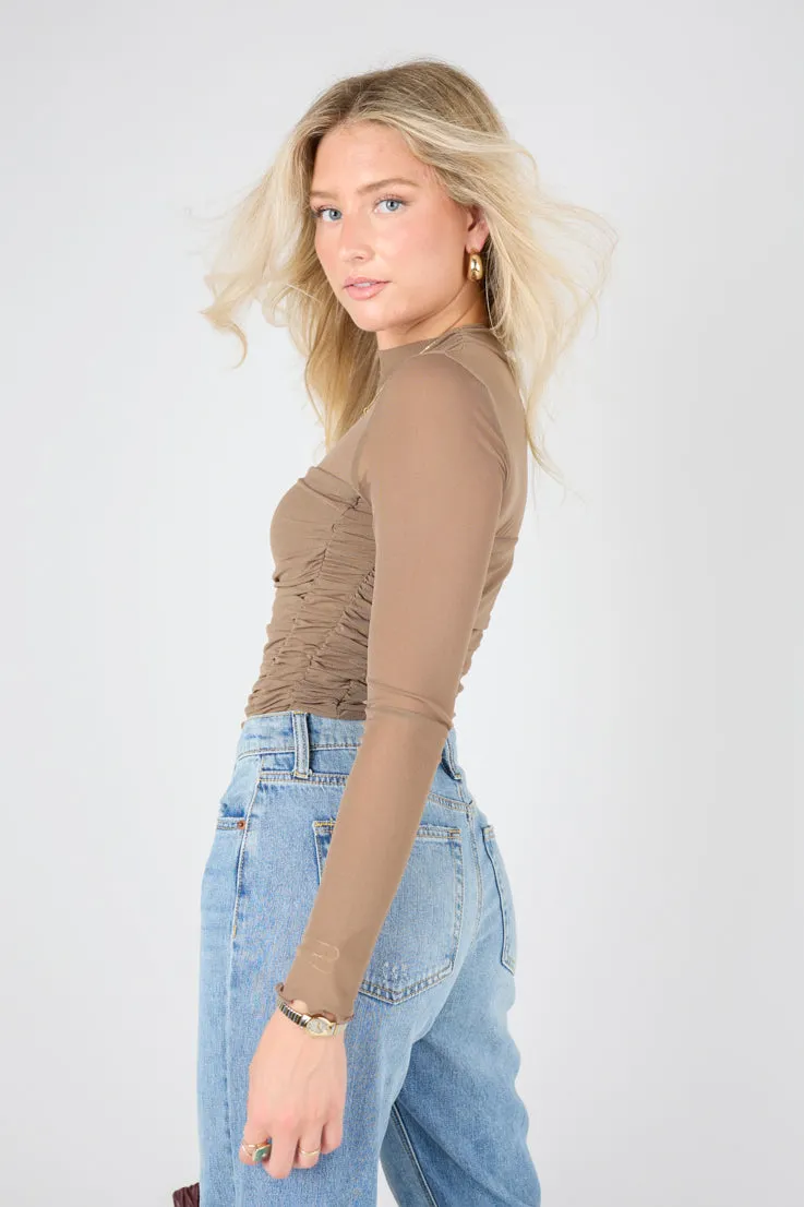 Sandy Sheer Bodysuit
