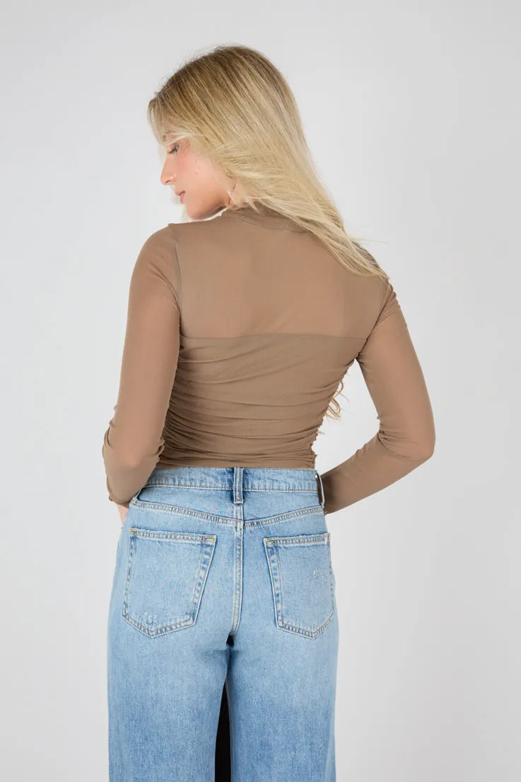 Sandy Sheer Bodysuit