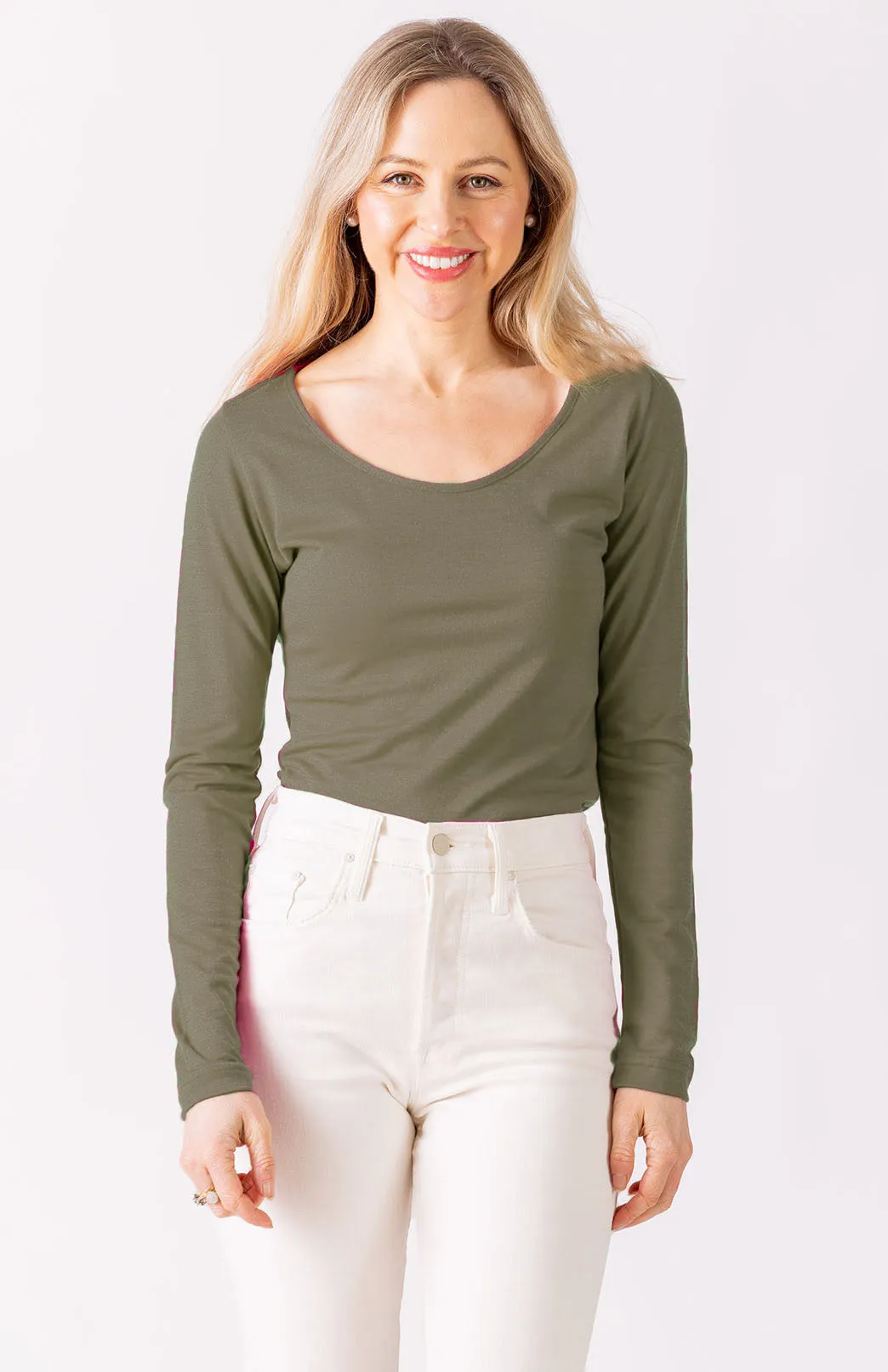 Scoop Neck Top