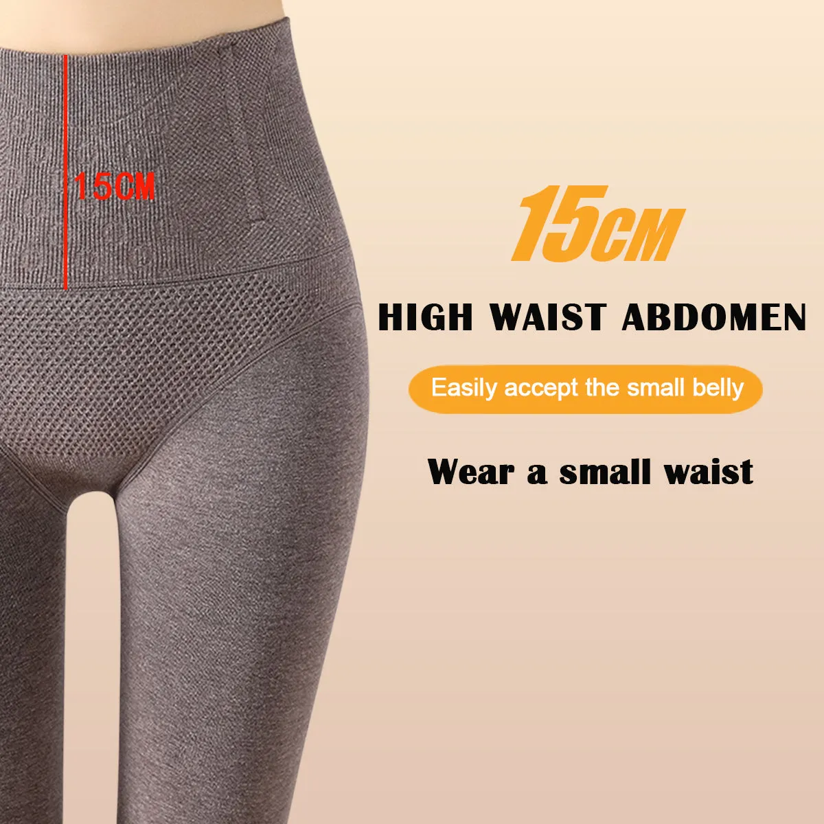 Sidiou Group Winter Warm Pants For Women High Waist Tummy Control Hip Lift Casual Pantyhose Fleece Lined Thickened Slim Leggings Thermal Tights