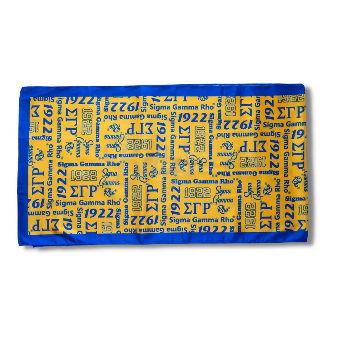 Sigma Gamma Rho ΣΓΡ Signature Scarf