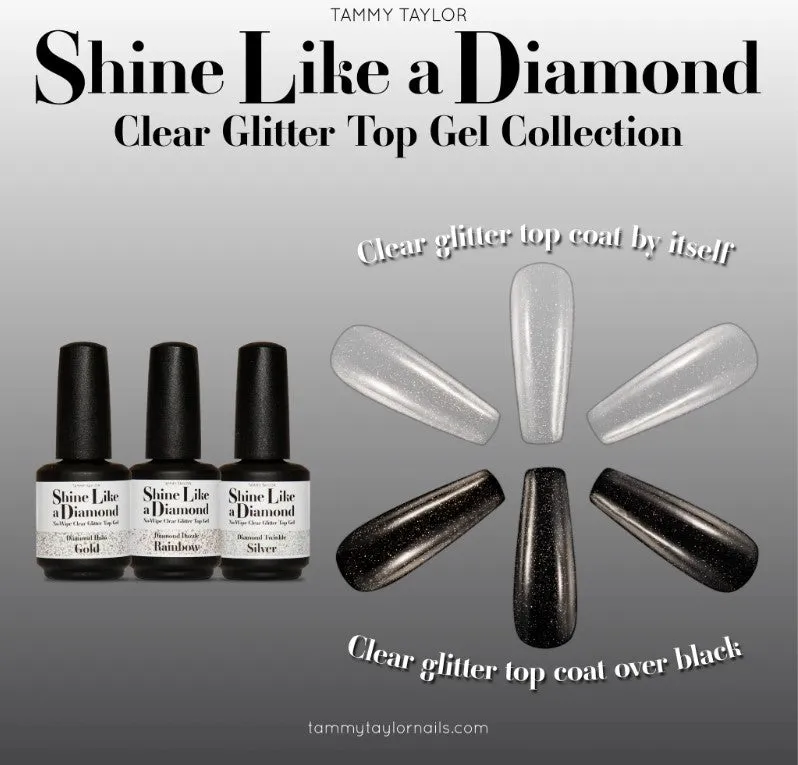Tammy Taylor Gel Top | Shine like a Diamond - Gold
