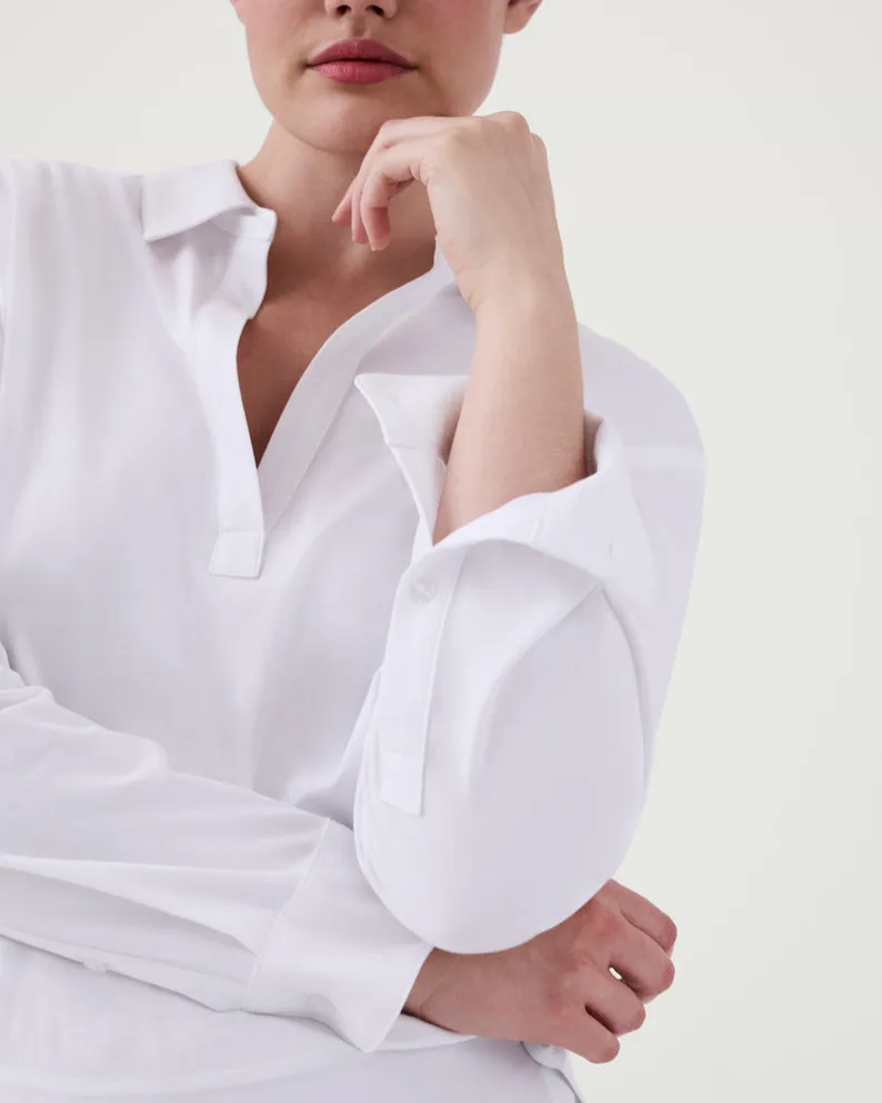 The Blouse Bodysuit • Classic White