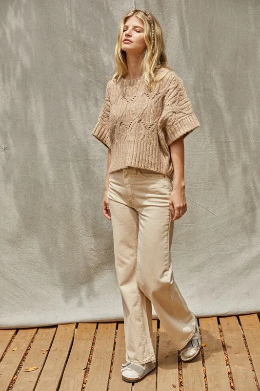 The Ember Crop Top Sweater