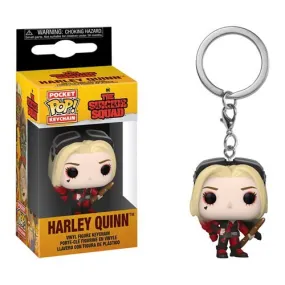 The Suicide Squad Pocket Pop! Keychain Harley Quinn Bodysuit