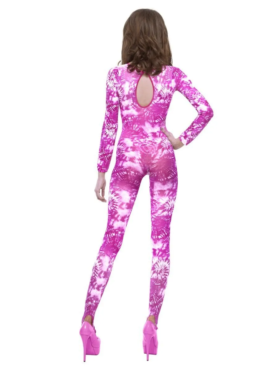 Tie-Dye Bodysuit, Pink