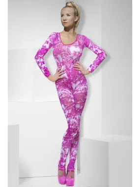 Tie-Dye Bodysuit, Pink