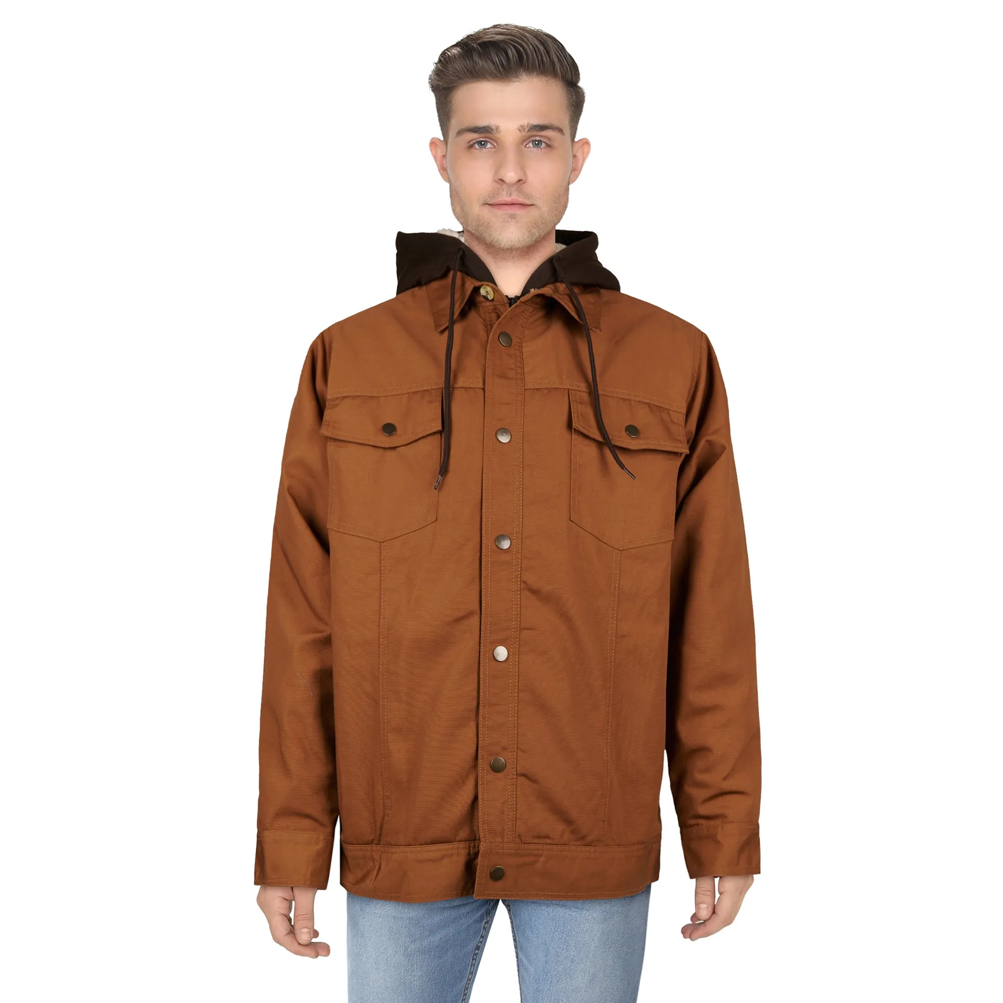 Tradesmax Pro Men's Sherpa Lined Winter Work Jacket
