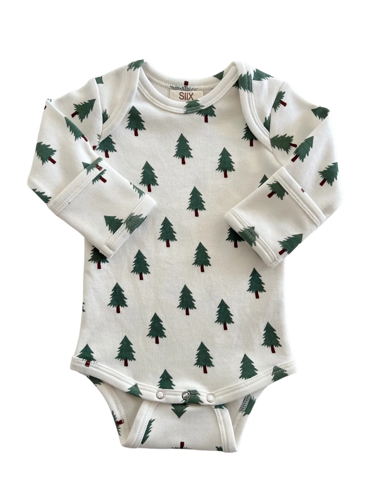 Trees / Organic Long Sleeve Bodysuit