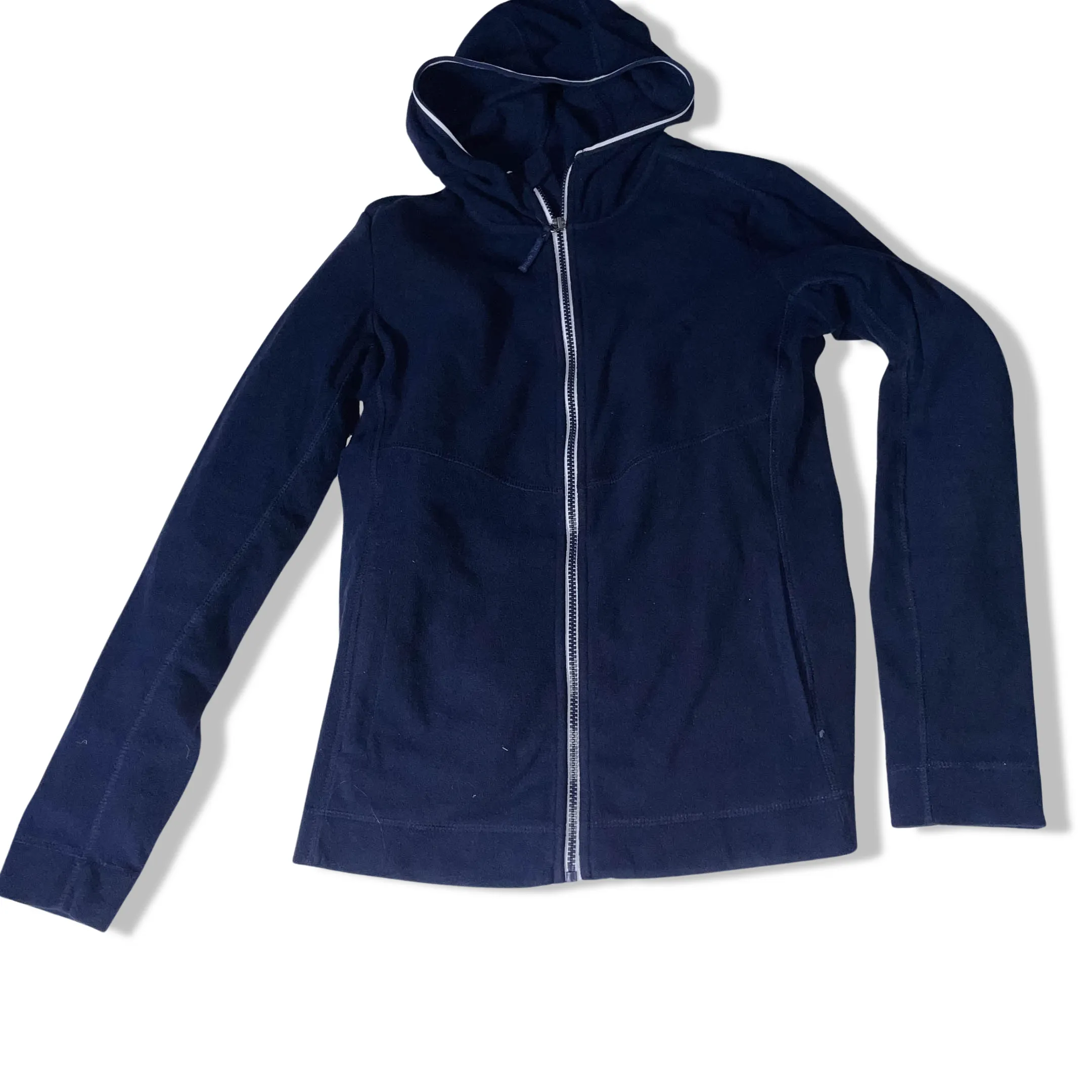 Vintage Snowtech fleece navy full zip small hoodie