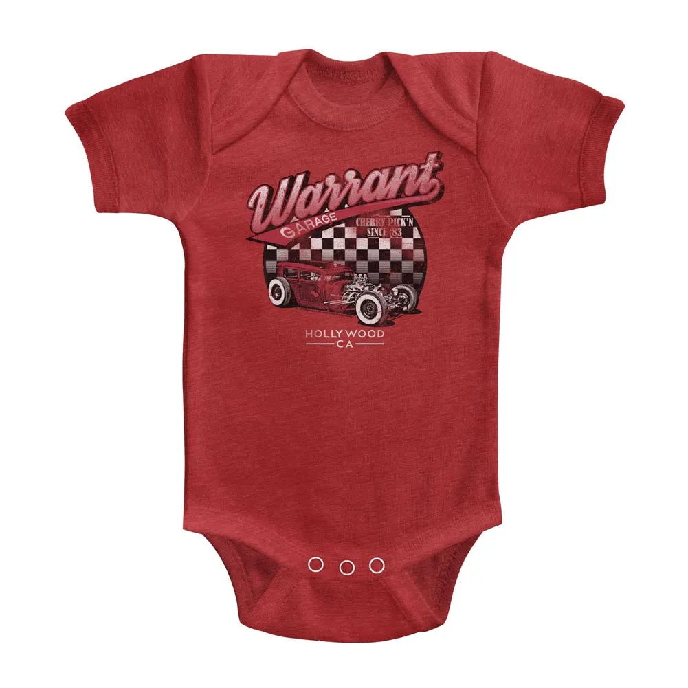 Warrant Garage Baby Heather Bodysuit