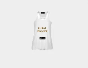 White Tank Top - The Goal Digger