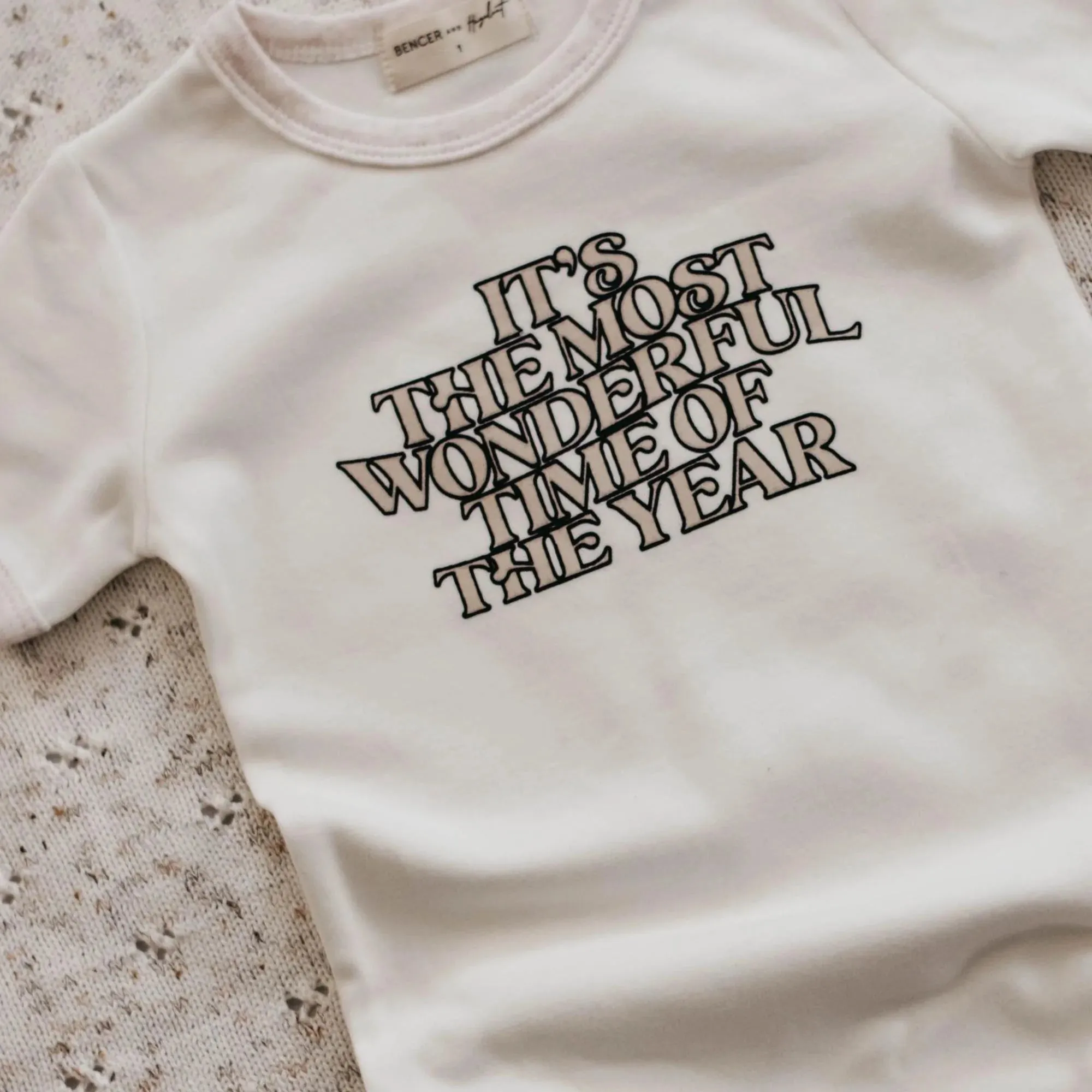Wonderful Time Tee - Natural