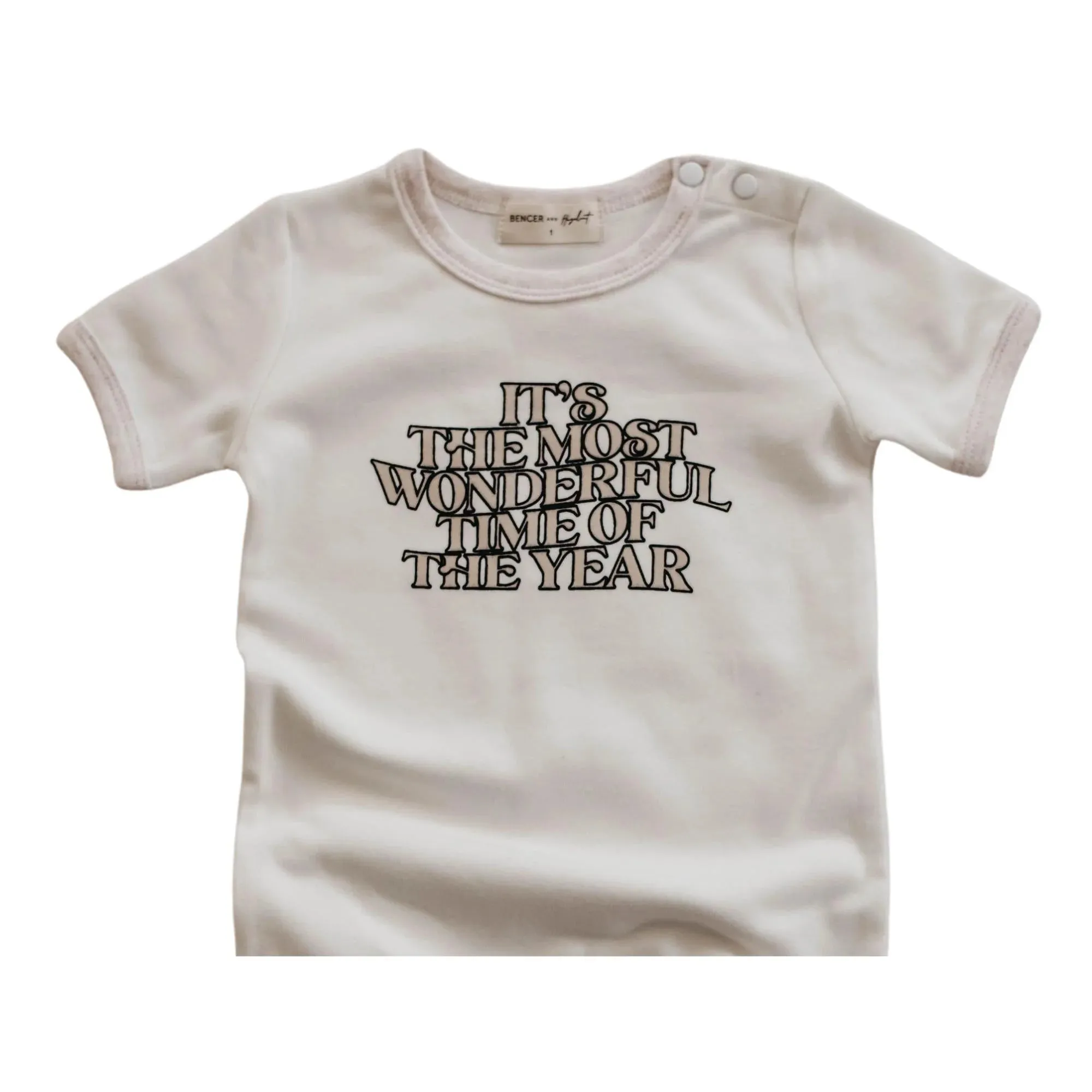Wonderful Time Tee - Natural
