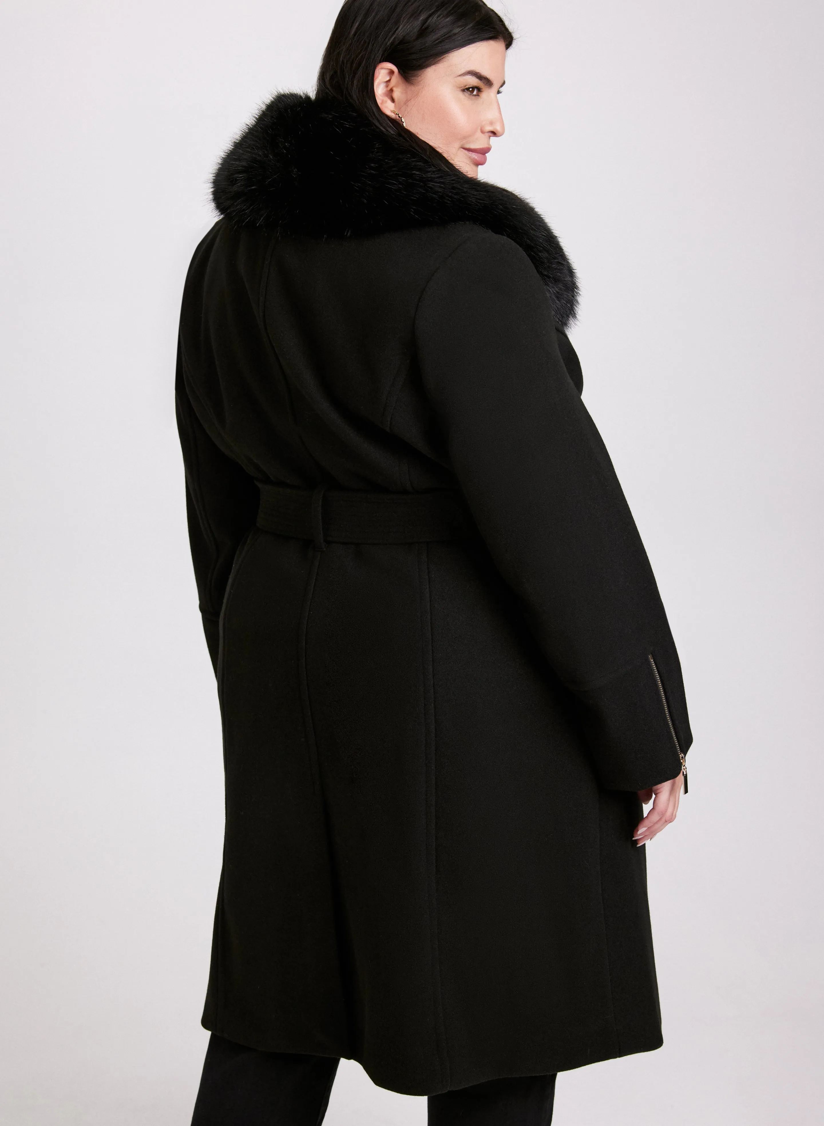 Wool-Blend Coat