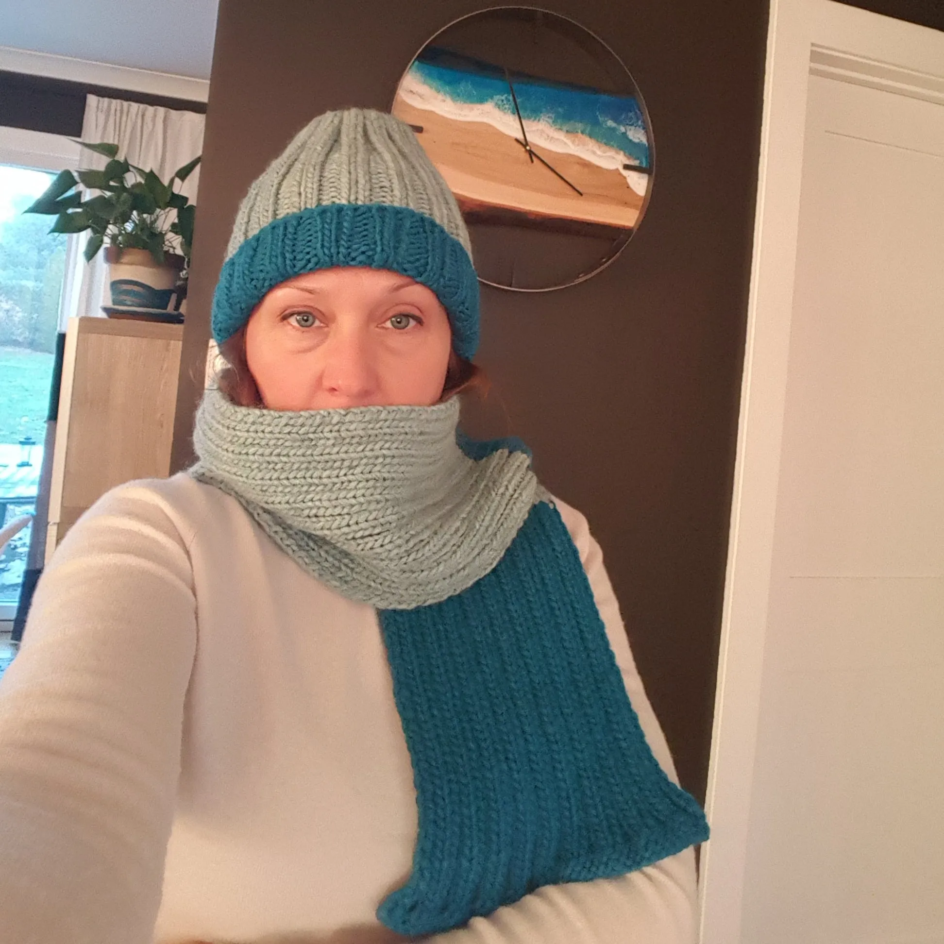 Wool Knit Set