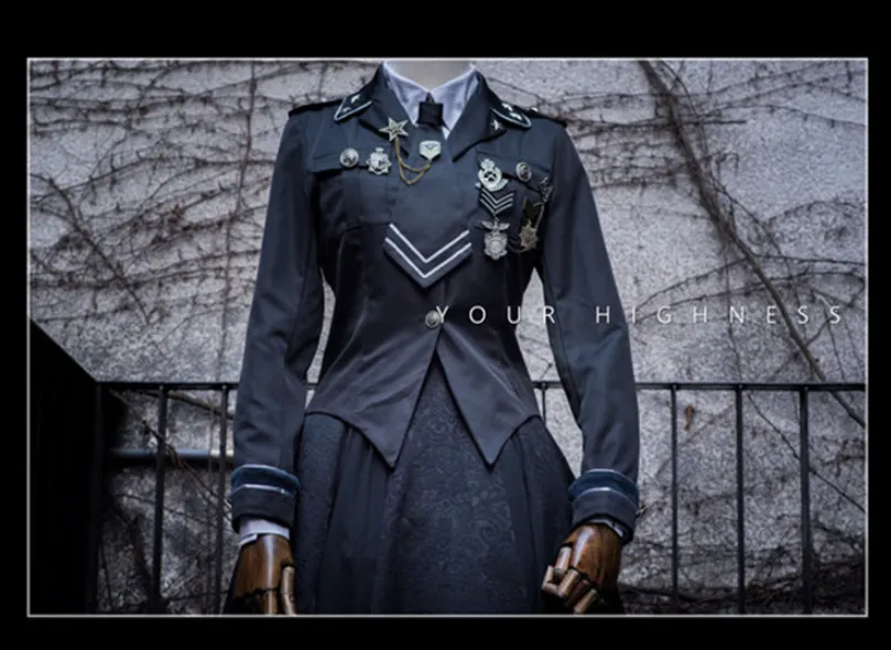 YourHighness~Judge's Oath~Gothic Lolita Cape Blouse SK Set