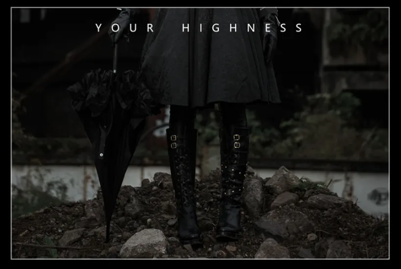 YourHighness~Judge's Oath~Gothic Lolita Cape Blouse SK Set