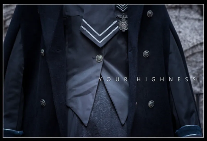 YourHighness~Judge's Oath~Gothic Lolita Cape Blouse SK Set