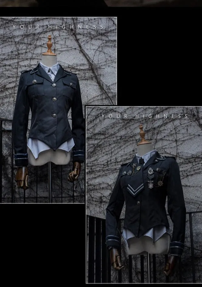 YourHighness~Judge's Oath~Gothic Lolita Cape Blouse SK Set