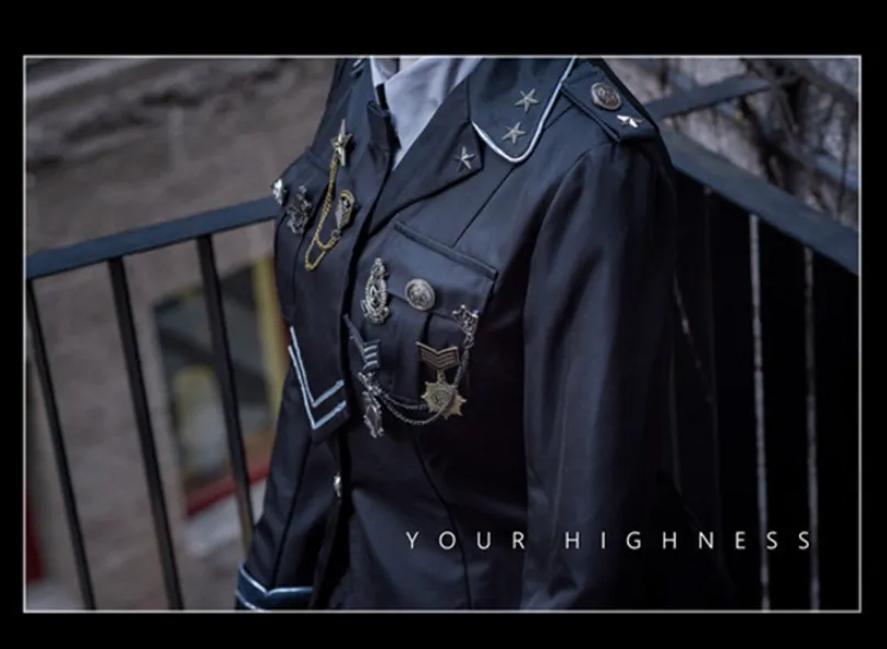 YourHighness~Judge's Oath~Gothic Lolita Cape Blouse SK Set