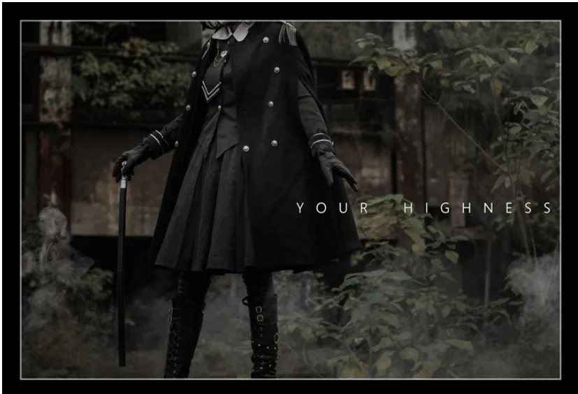 YourHighness~Judge's Oath~Gothic Lolita Cape Blouse SK Set