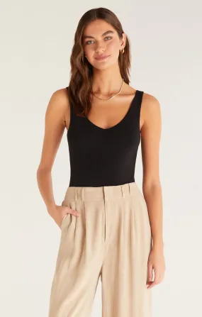Z Supply Highland Bodysuit - Black